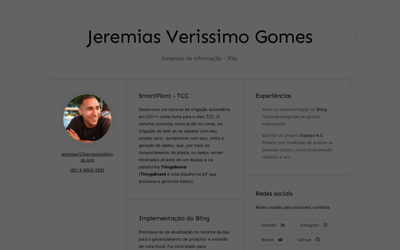 Carrd profile picture for @jeremias